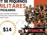 Set de pequeños militares articulados | videojuegoshabana.com