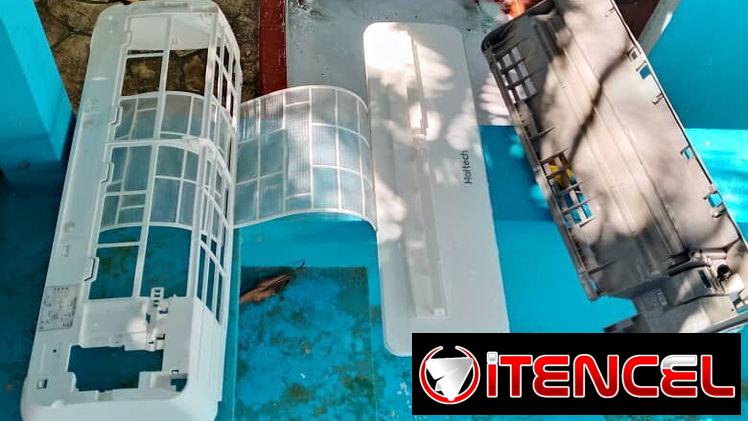Pieza x pieza mantenimiento split y Aires AC