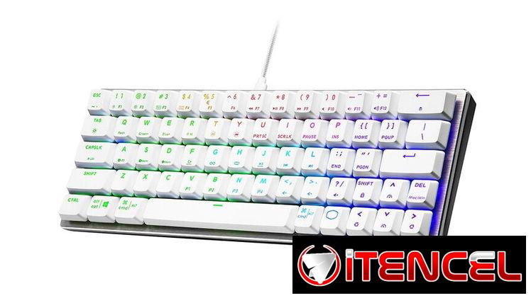 Teclado mecánico 60% Cooler Master SK620 impecable!