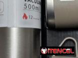 Termo de metal con 3 tazas