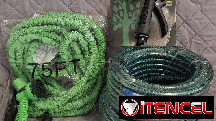 Manguera de Agua. GRIMAX de 15 metros, Magic Hose de 23 metros y Garden Hose de 15 y 20 metros.