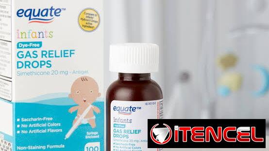 Simeticona en gotas para lactantes y bebés niños