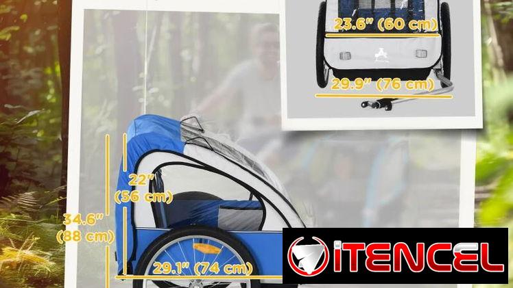 Remolque para bicicleta infantil