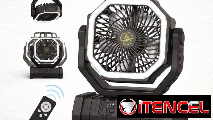 ☑️ Ventiladores Recargables ABC-F2508 ☑️