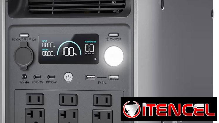 🔹Estación de energía portátil Dabbsson 2000L🔹 2200w – pico de 3300w  2048Wh 🚖Domicilio incluido