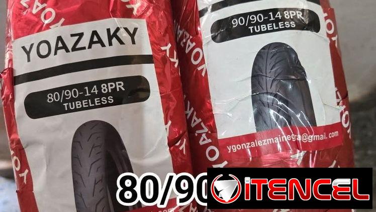 POR SOLO 9000 CUP 🔥🔥 Goma 90/90/14 y 80 90 14 de bici MOTO