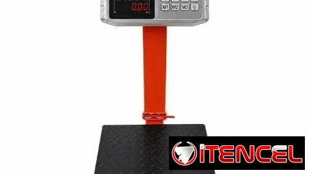 BALANZA DIGITAL DE PLATAFORMA INDUSTRIAL CON COLUMNA $120.0