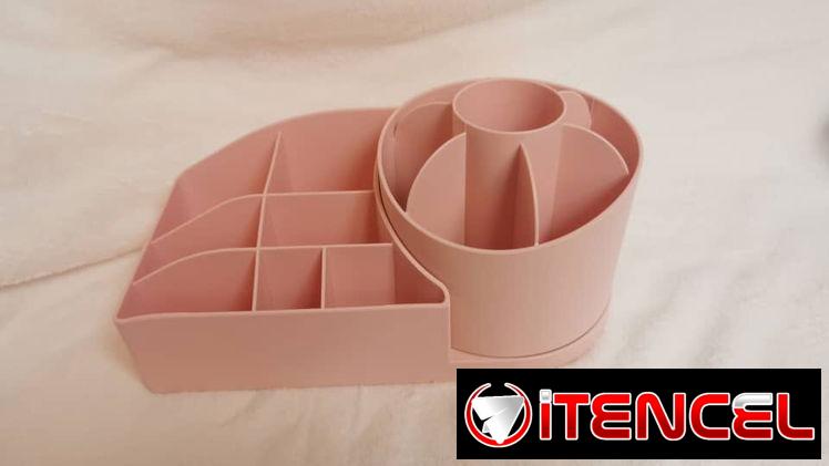 Organizador de cosméticos y accesorios