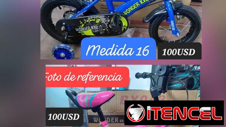 Bicicleta medida 12  16