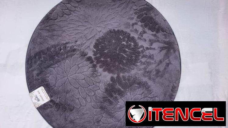 Alfombra decorativa redonda