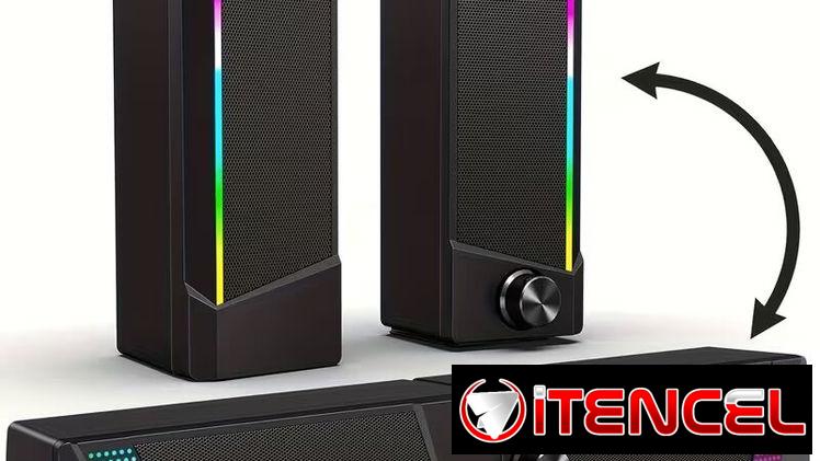 🎧 Altavoces Gamer para PC con Luces RGB 🎧