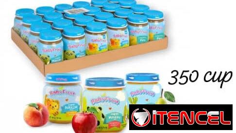Culeros de Bebé, toallas húmedas,  compotas…
