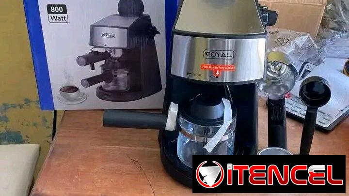 Cafetera espresso Royal moka capuchino ☕️ perfecta para tu café