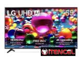 LG de 55” 4K UHD IA incorporado, alexa ,( modelo UA77 , 2025 Smart TV