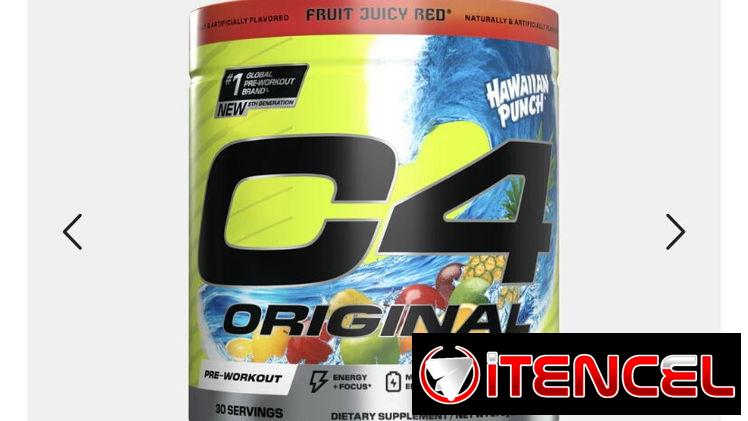C4 SPORT – SUPER SPORT – RIPPED (CELLUCOR) 20SERV
