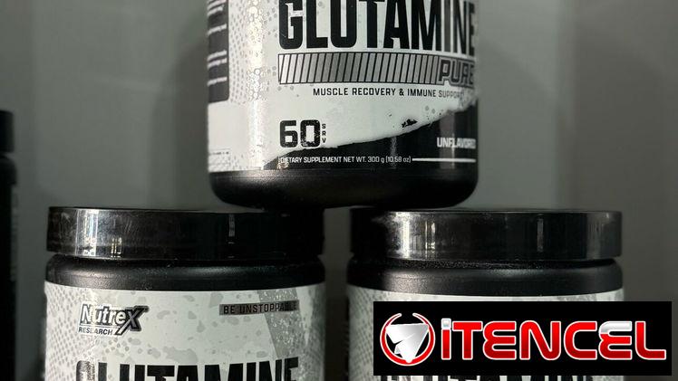 Glutamina Platinum Muscletech y otras