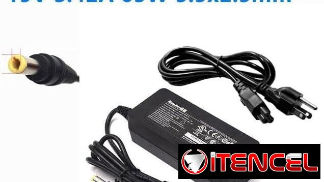Transformador o fuente de alimentación Huntkey 19V 3.42A 65W AC DC para Intel NUC
