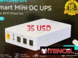 Mini DC UPS y Power Bank