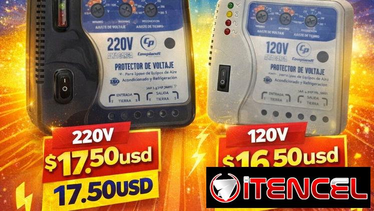 Protectores de voltaje 110v y 220v