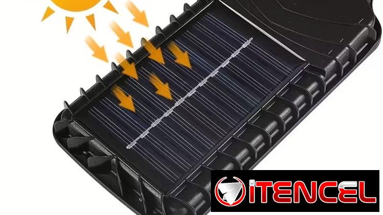LÁMPARA SOLAR recargable con control remoto