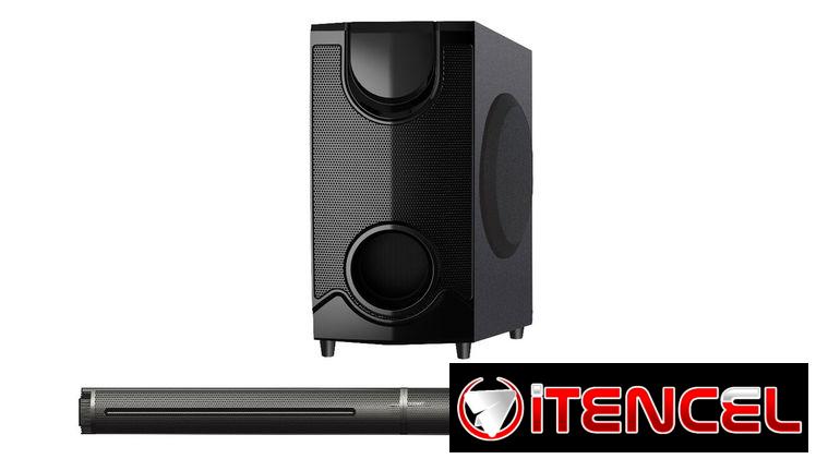 barra de sonido PREMIER c/subwoofer usb/bt/tf/aux/hdmi/optica con control remoto
