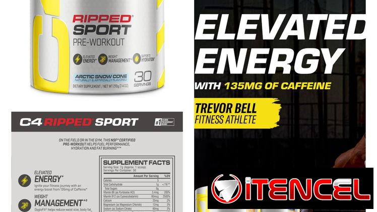 Pre entrenos C4 sport, super sport, y ripped sellados 30 servicios 55595382