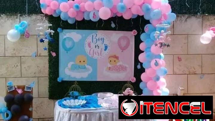 Decoraciones hermosas para Revelación de sexo y babyshower