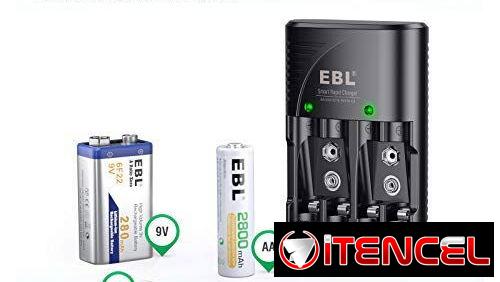 Cargador de Pilas o Baterias rápido inteligente EBL