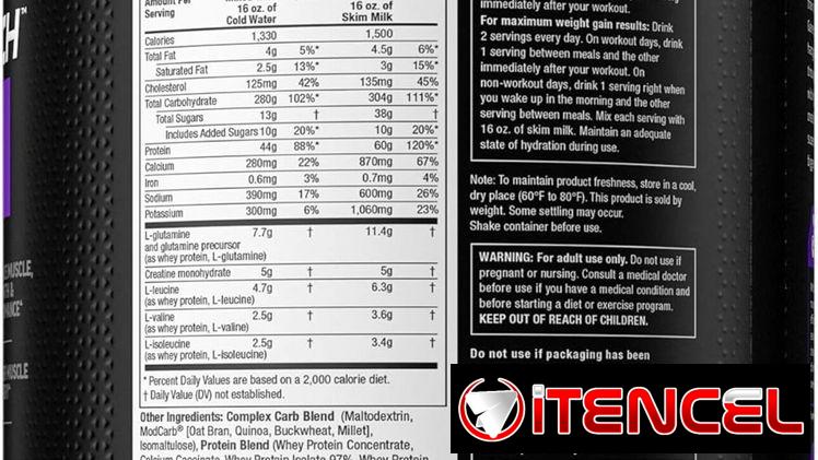 MASS GAINER Muscletech 5.15lb 56902981
