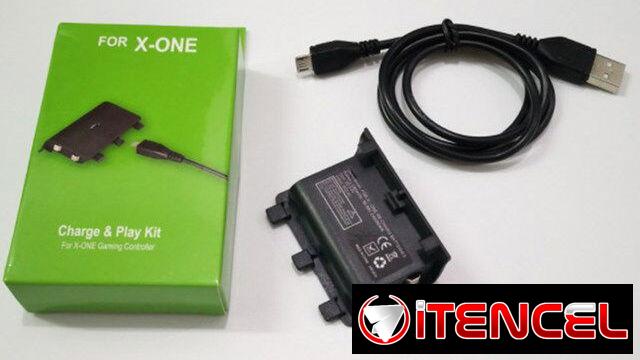 KIT CARGA Y JUEGA PARA XBOX ONE MANDOS  —  5.887.23.60