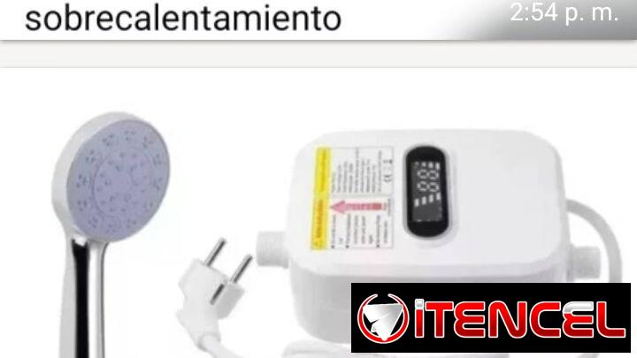 Calentador electrico con ducha,nueva en su caja,80 usd