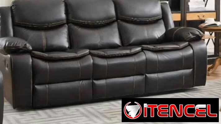 Sofá reclinable de lujo