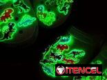 Pines de dinosaurios luminosos | videojuegoshabana.com