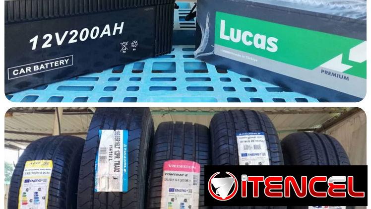 Venta de baterías ácido plomo, batería de gel y neumáticos Primera mano venta minorista a precio mayorista