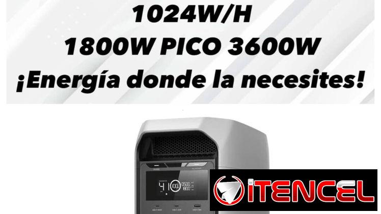 ECOFLOW Delta 3 classic de 3600w