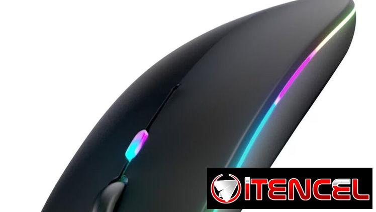 Mause inalambricos  usb con luces led con batería interna