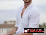 Sandalias Blancas para Hombre. Sandalias Practicas. Camisa y Pantalon Blanco de Lino 52465450