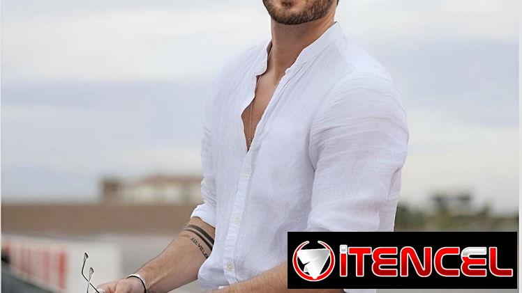Sandalias Blancas para Hombre. Sandalias Practicas. Camisa y Pantalon Blanco de Lino 52465450
