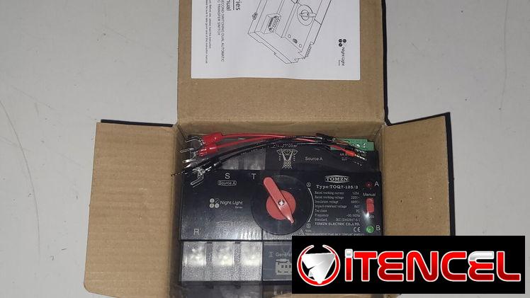 Transfer Automático 125A |3P |220V⚡