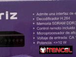 Receptor de televisión digital caja hd