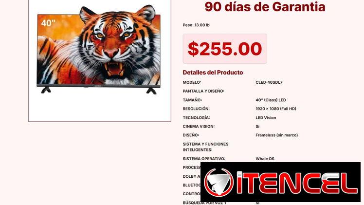 SMART TV 40″ FULL HD SANKEY VPT#-0289
