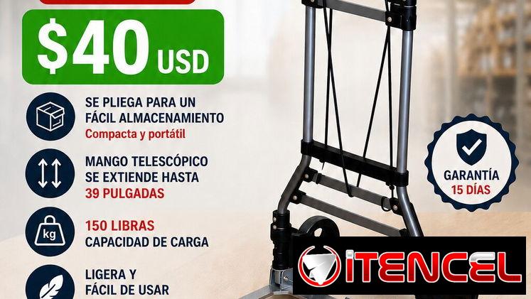 🚚💪Carretilla Plegable Multiuso💪🚚