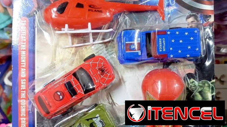 Avengers con helicóptero