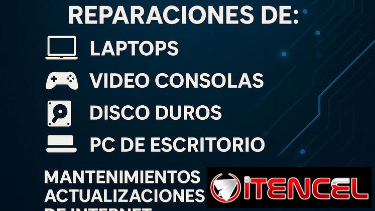 Somos el Taller de electrónica (TECNOLAB). Brindamos los siguientes servicios 👉🖲💻📱