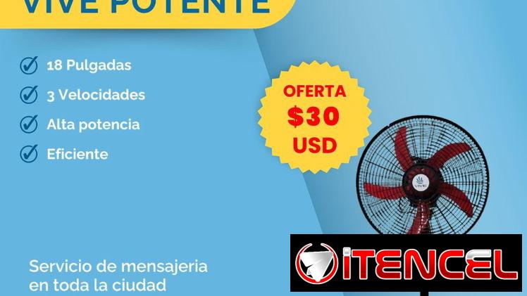 VENTILADORES RECARGABLES, DE PEDESTAL Y DE PARED