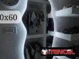 En nuestro negocio creamos espejos aéreos con luces LED neón totalmente personalizados,