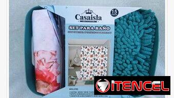 Set para baño completo (3 piezas en 1) 🛁✨. Revisa y escríbeme al WhatsApp 56249037