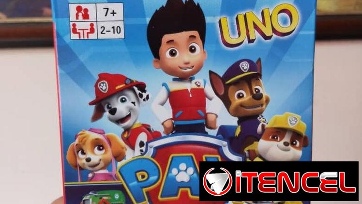 🟩Cartas UNO clásicas  con temática infantil