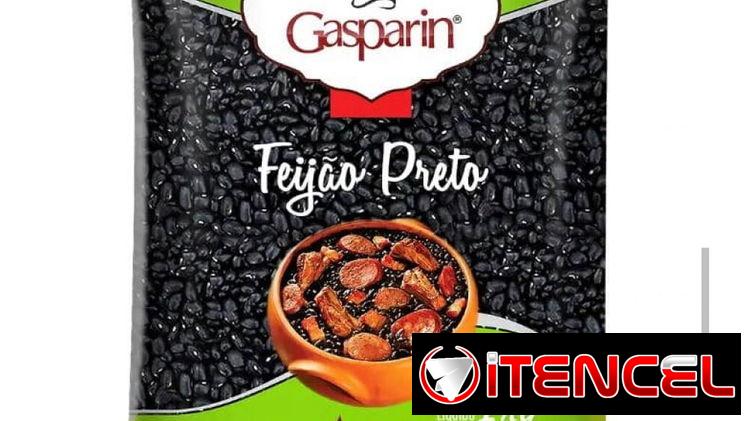 Frijoles negros Gasparin 1kg