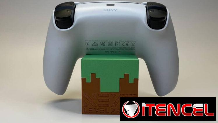 Soporte de Control para PS5 inspirado en Minecraft | Accesorio Gamer en La Habana